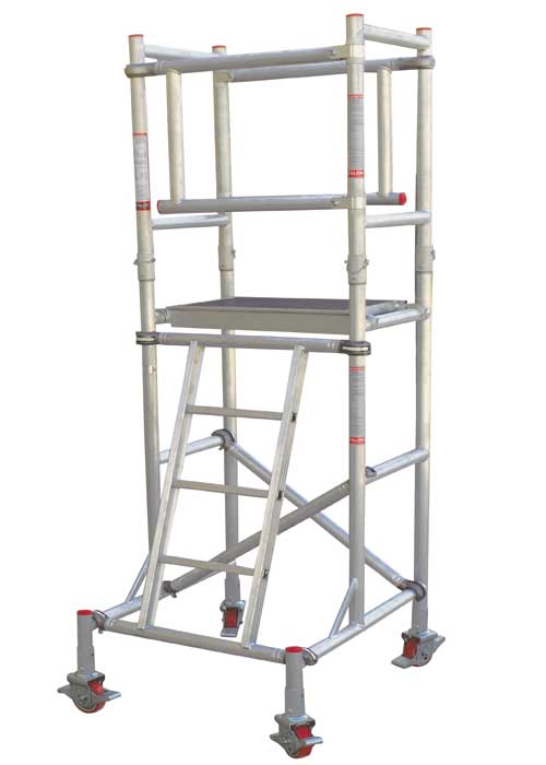 Aluminium-Ladder-Podium